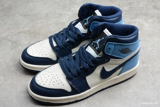 555088-140 (555088-140) Blue Obsidian 1 Jordan Kids Kid University Air 0329